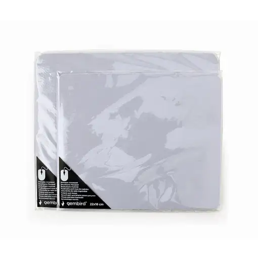 Gembird MP-PRINT-M alfombrilla para ratón Alfombrilla de ratón para juegos Blanco