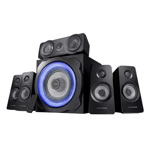 Trust GXT 658 Tytan 5.1 conjunto de altavoces 90 W Universal Negro 5.1 canales