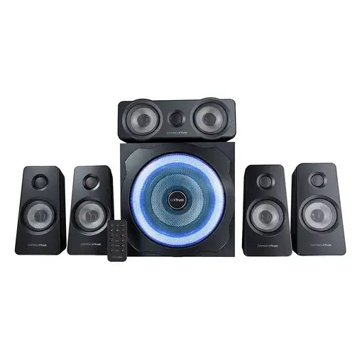 Trust GXT 658 Tytan 5.1 conjunto de altavoces 90 W Universal Negro 5.1 canales