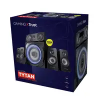 Trust GXT 658 Tytan 5.1 conjunto de altavoces 90 W Universal Negro 5.1 canales