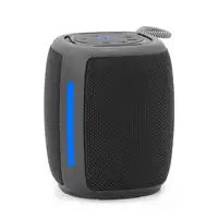 Gembird SPK-BT-LED-03-BK altavoz portátil o de fiesta Negro 5 W