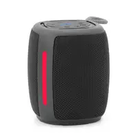 Gembird SPK-BT-LED-03-BK altavoz portátil o de fiesta Negro 5 W