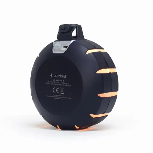 Gembird SPK-BTOD-01 altavoz portátil o de fiesta Altavoz monofónico portátil Negro