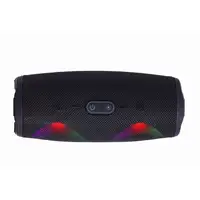 Gembird SPK-BT-LED-02 altavoz portátil o de fiesta Altavoz monofónico portátil Neg