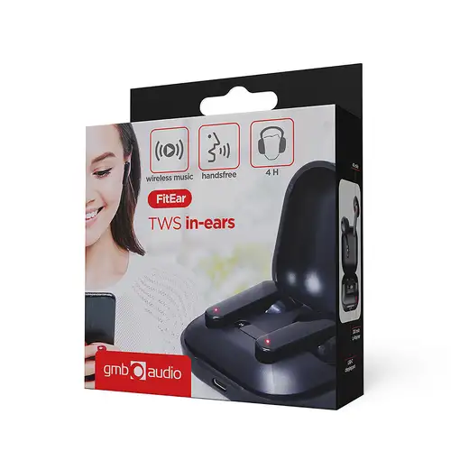 Gembird FITEAR-X100B auricular y casco Auriculares Inalámbrico Dentro de oído Llam Gembird FITEAR-X100B auricular y casco Auriculares Inalámbrico Dentro de oído Llam