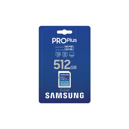 Samsung MB-SD512S/EU memoria flash 512 GB SD UHS-I Clase 3