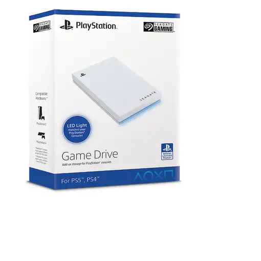 Seagate Game Drive 1 TB 3.2 Gen 1 (3.1 Gen 1) Blanco