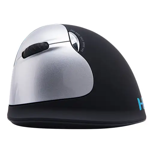 R-Go Tools Ratón ergonómico R-Go HE Break con software de pausa, grande (tamaño de