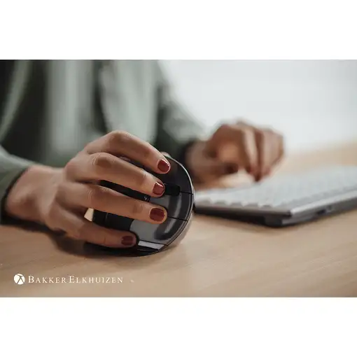 BakkerElkhuizen Evoluent D Medium Wireless ratón Oficina mano derecha RF inalámbri