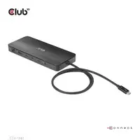 CLUB3D Estación de acoplamiento 11 en 1 con certificación Thunderbolt™ 4