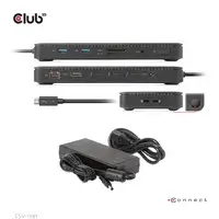 CLUB3D Estación de acoplamiento 11 en 1 con certificación Thunderbolt™ 4