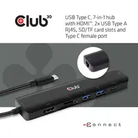 CLUB3D CSV-1592 base para portátil y replicador de puertos Acoplamiento USB 3.2 Ge