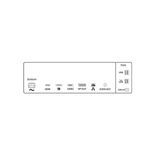 Philips P Line 346P1CRH/00 LED display 86,4 cm (34") 3440 x 1440 Pixeles UltraWide