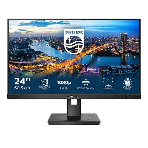 Philips B Line 243B1/00 LED display 60,5 cm (23.8") 1920 x 1080 Pixeles Full HD Ne