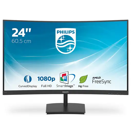 Philips E Line 241E1SC/00 LED display 59,9 cm (23.6") 1920 x 1080 Pixeles Full HD