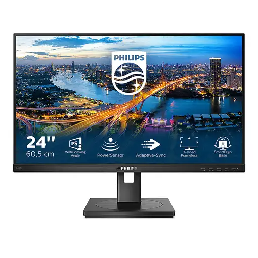 Philips B Line 242B1/00 LED display 60,5 cm (23.8") 1920 x 1080 Pixeles Full HD Ne