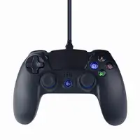 Gembird JPD-PS4U-01 mando y volante Negro USB Gamepad Analógico PC, PlayStation 4