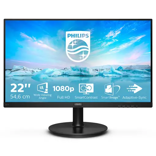 Philips V Line 221V8A/00 LED display 54,6 cm (21.5") 1920 x 1080 Pixeles Full HD N