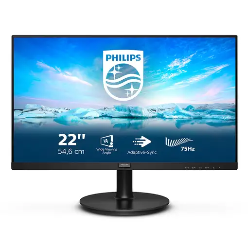 Philips V Line 222V8LA/00 pantalla para PC 54,6 cm (21.5") 1920 x 1080 Pixeles Ful