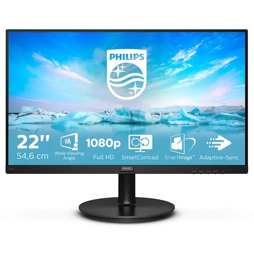 Philips V Line 221V8/00 pantalla para PC 54,6 cm (21.5") 1920 x 1080 Pixeles Full