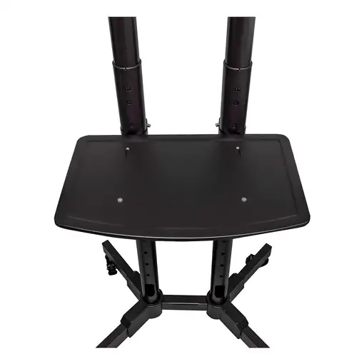 UNYKAch Soporte De Suelo Universal Móvil, Con 2 Bandejas Y Altura Regulable UK501