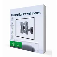 Gembird WM-42ST-01 soporte para TV 106,7 cm (42") Negro