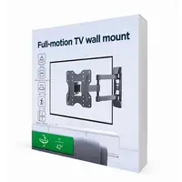 Gembird WM-42ST-02 soporte para TV 106,7 cm (42") Negro