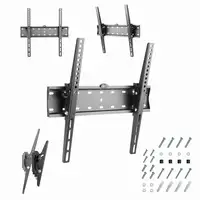 Gembird WM-55T-02 soporte para TV 139,7 cm (55") Negro