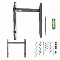 Gembird WM-55F-03 soporte para TV 139,7 cm (55") Negro