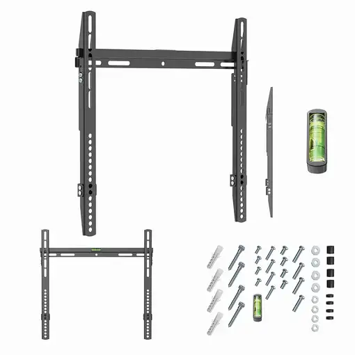 Gembird WM-55F-03 soporte para TV 139,7 cm (55") Negro