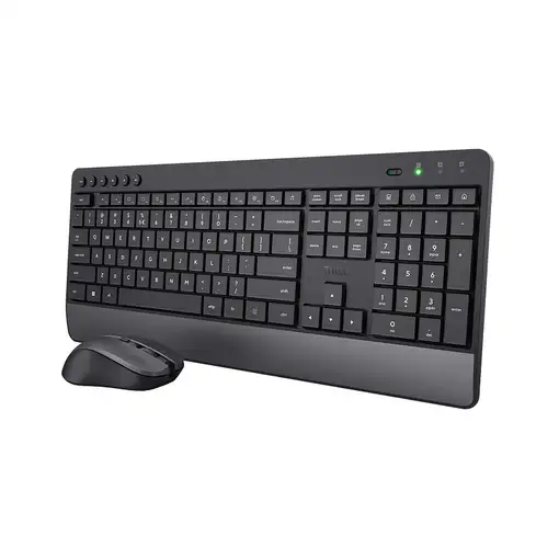 Trust Trezo teclado Ratón incluido Universal RF inalámbrico QWERTY Español Negro