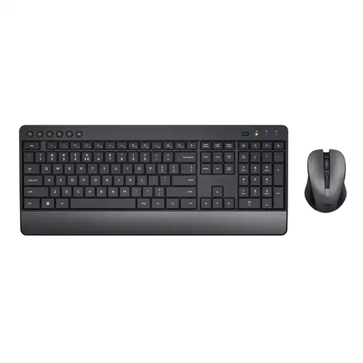 Trust Trezo teclado Ratón incluido Universal RF inalámbrico QWERTY Español Negro