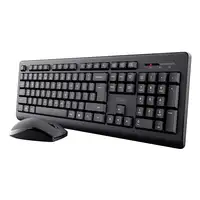 Trust Primo teclado Ratón incluido Oficina RF inalámbrico QWERTY Español Negro