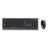 Trust Primo teclado Ratón incluido Oficina RF inalámbrico QWERTY Español Negro