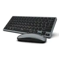 Inca IBK-572BT teclado Ratón incluido RF Wireless + Bluetooth Negro