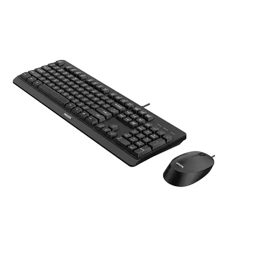 Philips 2000 series SPT6207BL/16 teclado Ratón incluido Universal USB QWERTY Inglé