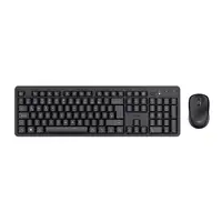Trust TKM-360 teclado Ratón incluido Oficina RF inalámbrico QWERTY Español Negro