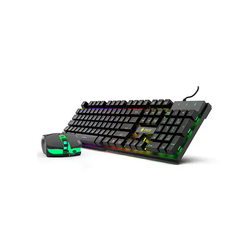 Inca IKG-448 teclado Ratón incluido Juego USB Negro