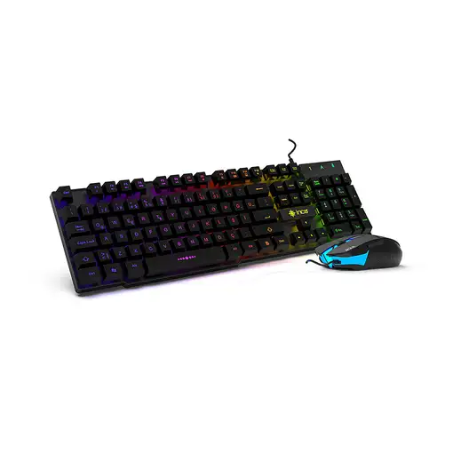 Inca IKG-448 teclado Ratón incluido Juego USB Negro