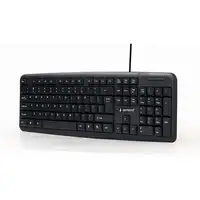 Gembird KB-U-103 teclado USB Inglés de EE. UU. Negro