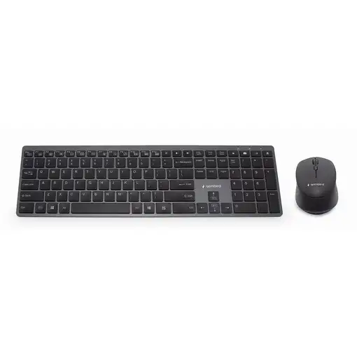 Gembird KBS-ECLIPSE-M500-ES teclado Ratón incluido Universal USB + Bluetooth QWERT