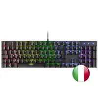 Mars Gaming MK422 Negro, Teclado Mecánico Gaming RGB, Antighosting, Switch Mecánic