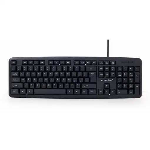 Gembird KB-U-103-ES teclado Hogar USB Español Negro