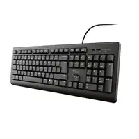 Trust TK-150 teclado Universal USB QWERTY Español Negro