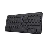 Trust Lyra teclado Oficina USB + RF Wireless + Bluetooth QWERTY Español Negro