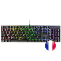 Mars Gaming MK422 Negro, Teclado Mecánico Gaming RGB, Antighosting, Switch Mecánic