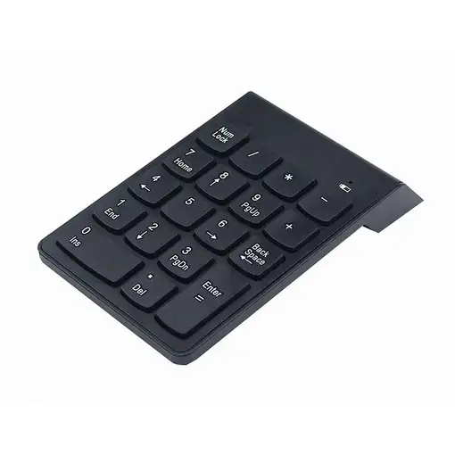 Gembird KPD-W-02 teclado numérico Portátil/PC Bluetooth Negro