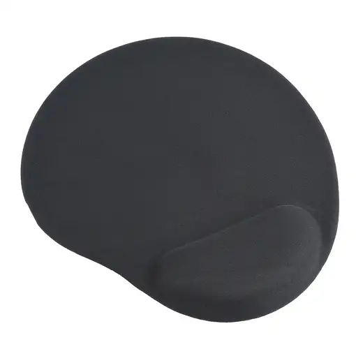 Gembird MP-GEL-BLACK alfombrilla para ratón Negro