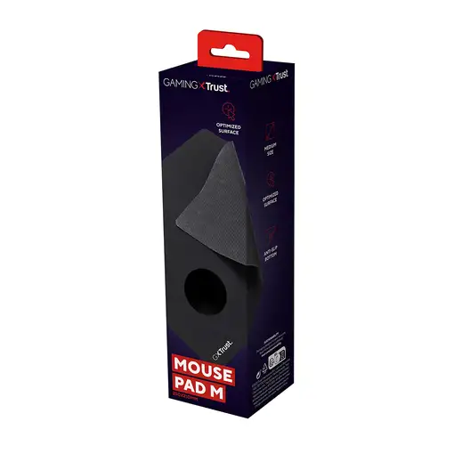 Trust GXT 752 Alfombrilla de ratón para juegos Negro