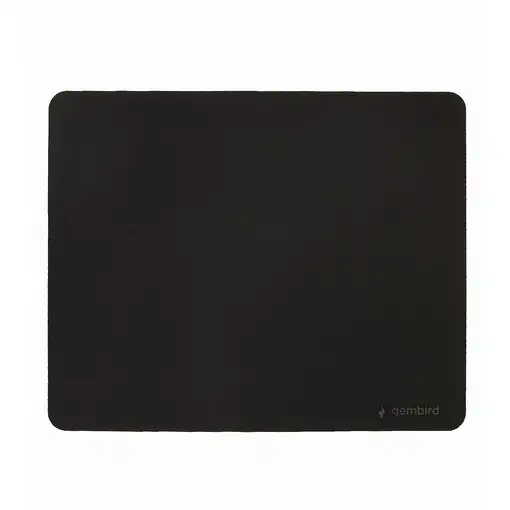 Gembird MP-S-BK alfombrilla para ratón Negro